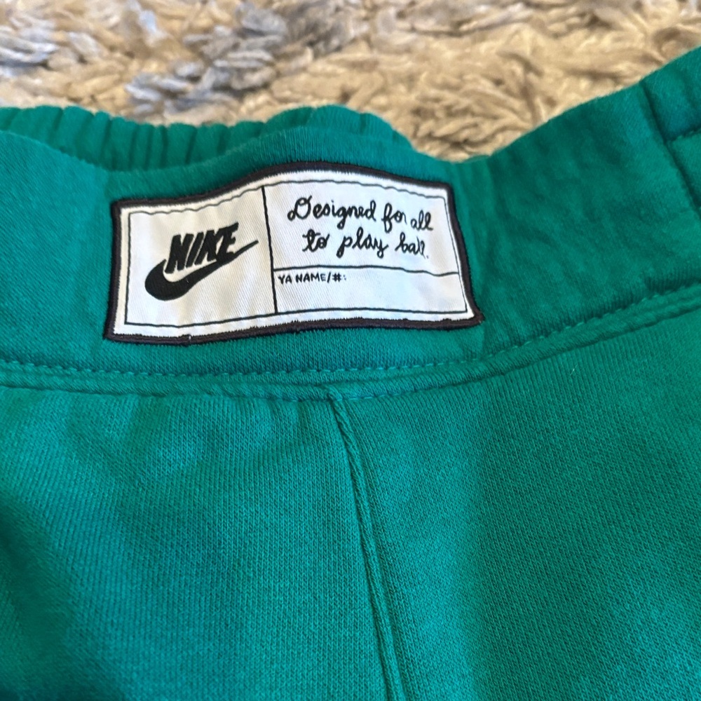 Nike Kids Green Joggers with Fun Graphics extended size L+ - Picture 3 of 5